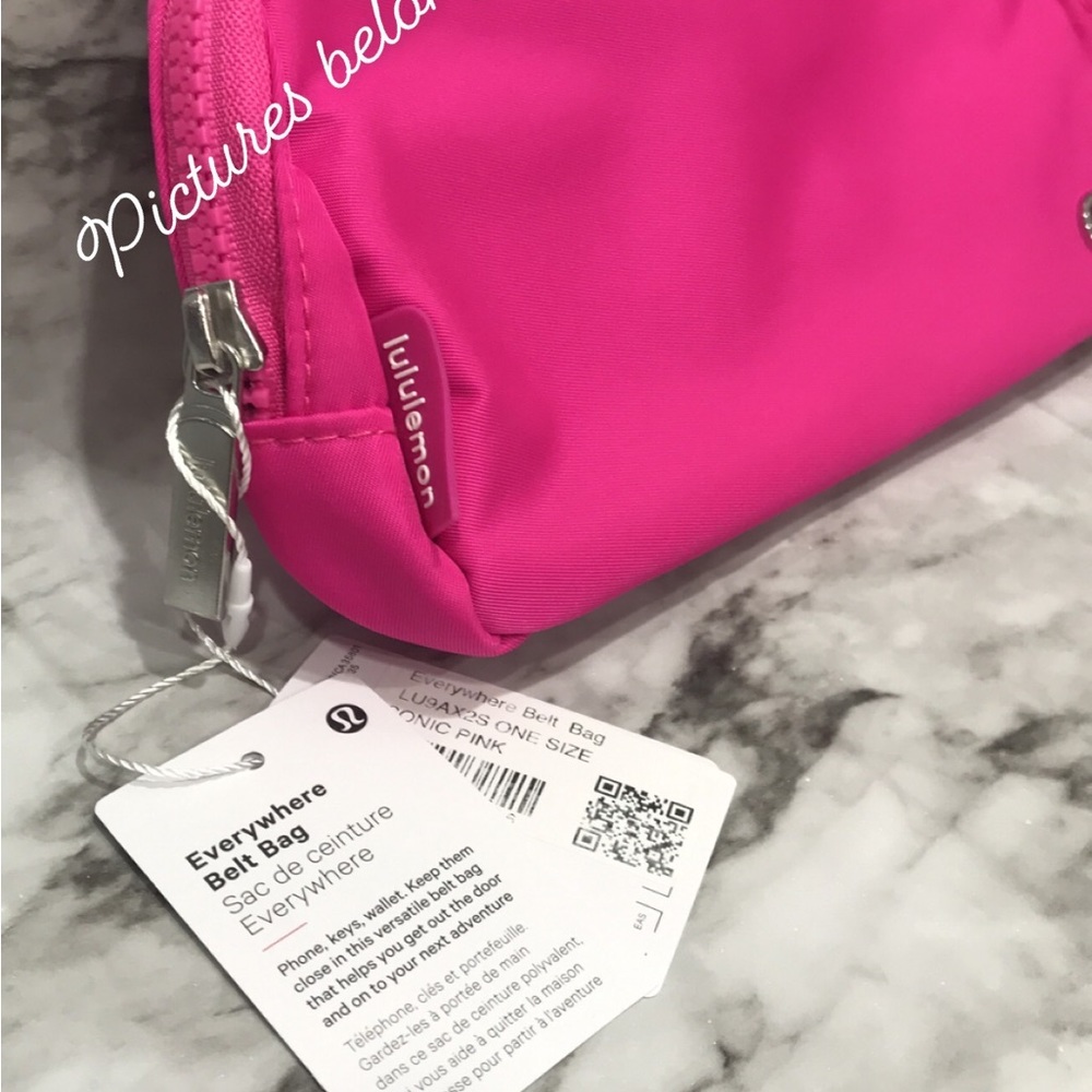 NWT Lululemon Everywhere Belt Bag 1L PINK - Picture 6 of 10